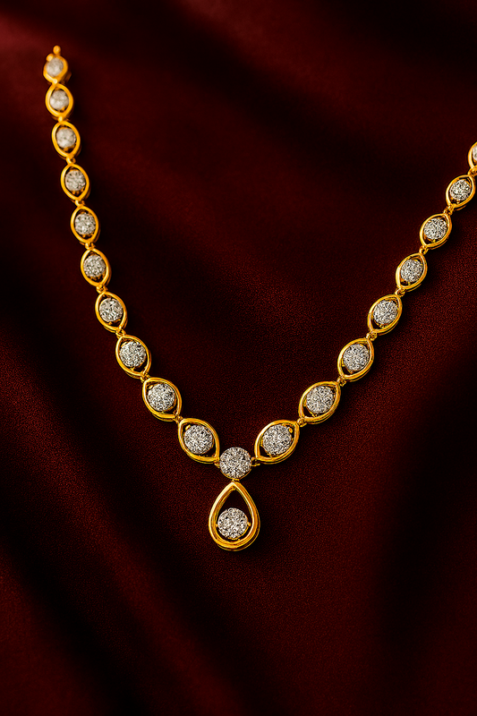 Celeste Bloom Diamond Necklace