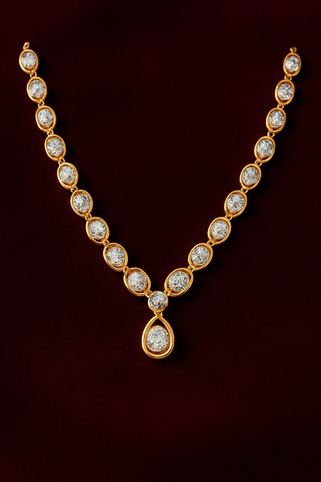 Celeste Bloom Diamond Necklace