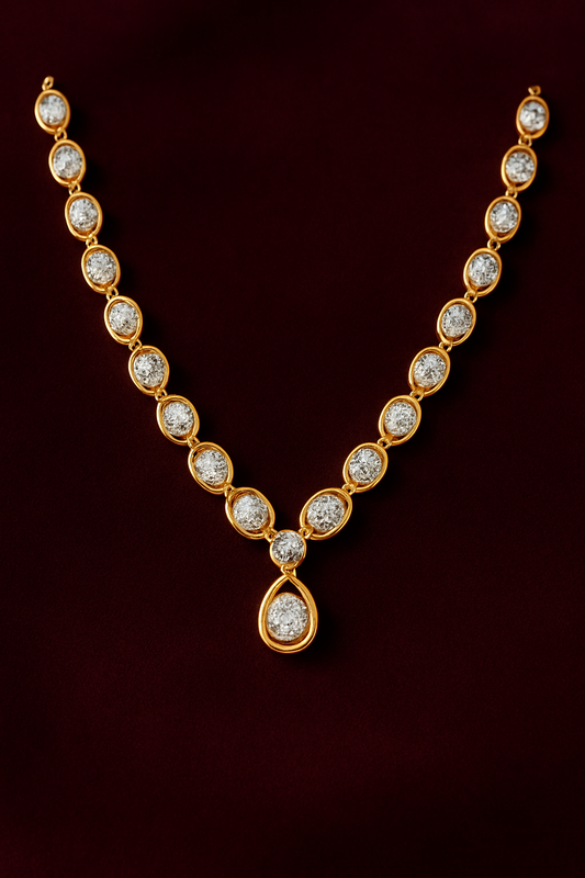 Celeste Bloom Diamond Necklace