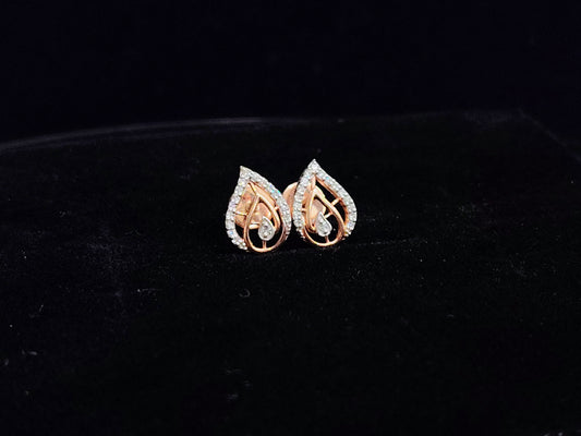 Golden Leaflet Earrings