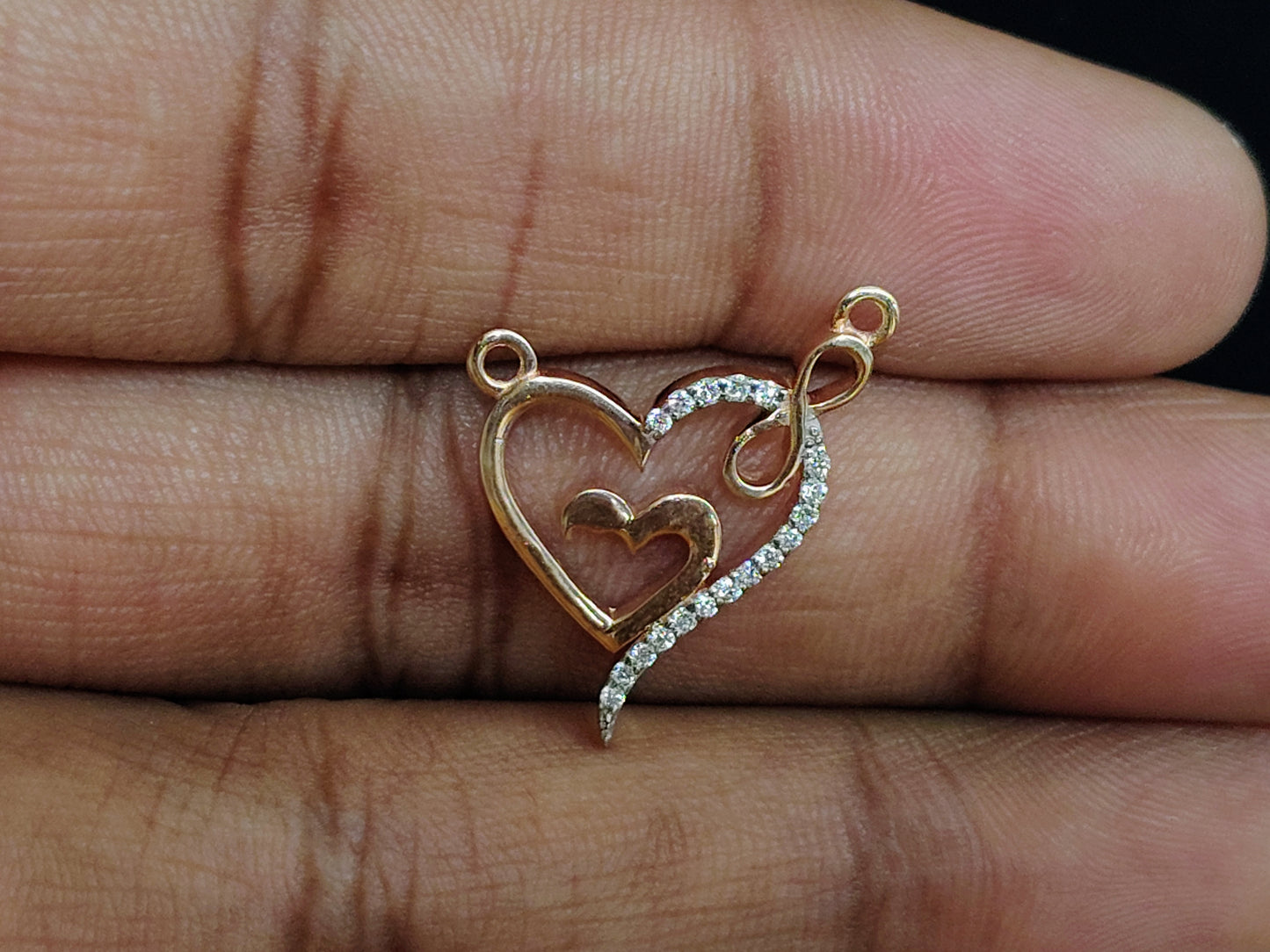 Aurora Bond Infinity Diamond Pendant