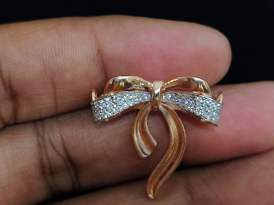 Aurora Ribbon Bow Pendant