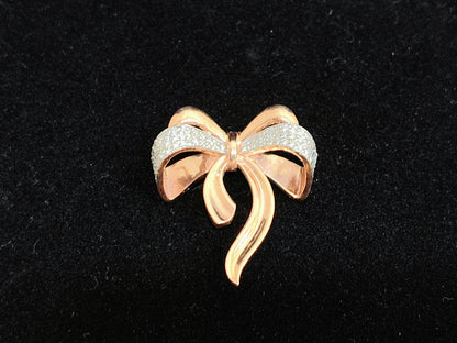 Aurora Ribbon Bow Pendant