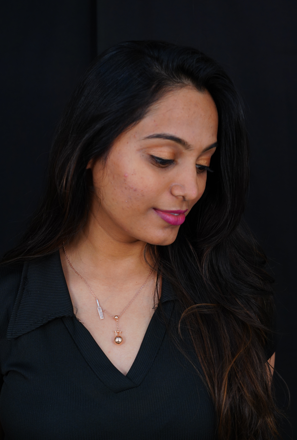 Cricket bat & Ball Pendant With Chain